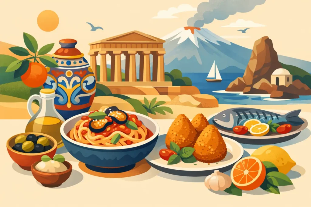 Guide cuisine sicilienne traditionnelle