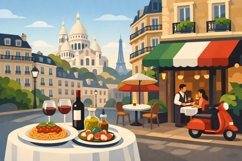 Où réserver restaurant italien Paris 9 ?