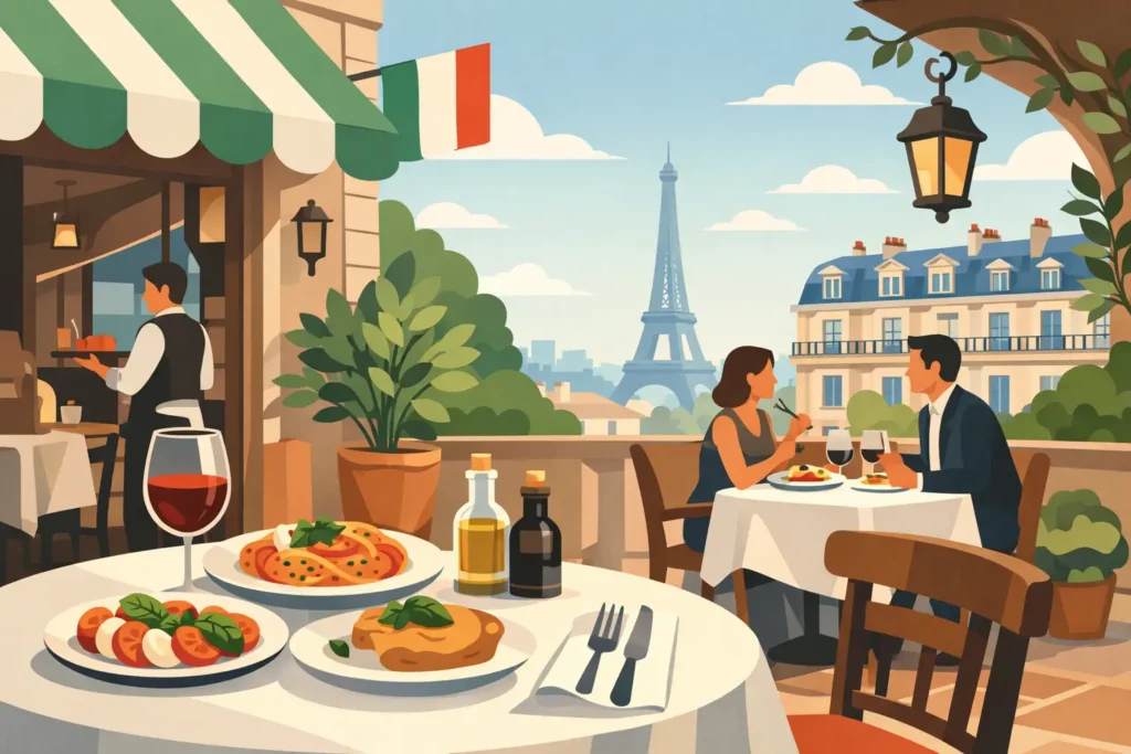 Restaurant italien déjeuner Paris 9