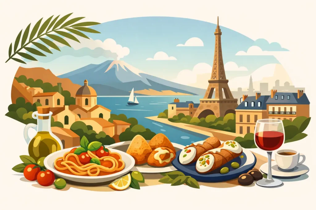 Spécialités siciliennes restaurant Paris