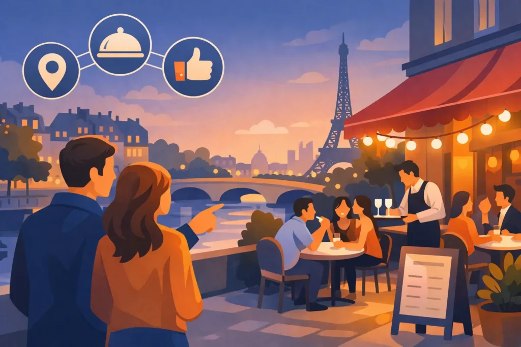 Comment choisir un restaurant convivial à Paris