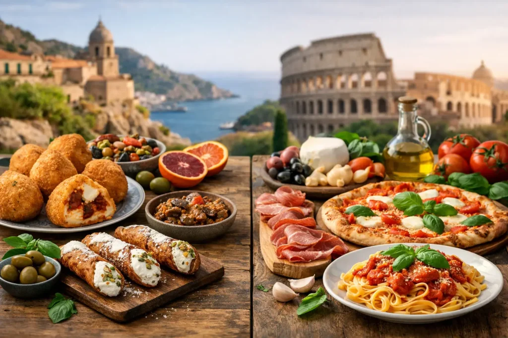 Cuisine sicilienne ou italienne: que choisir ?
