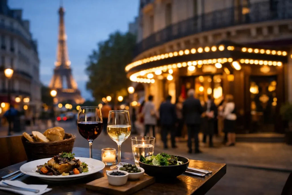Où manger avant un spectacle à Paris ?