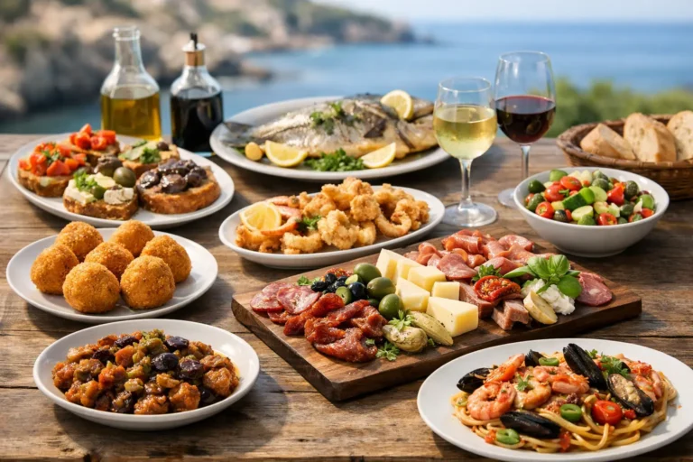 Un exemple de menu sicilien complet à partager