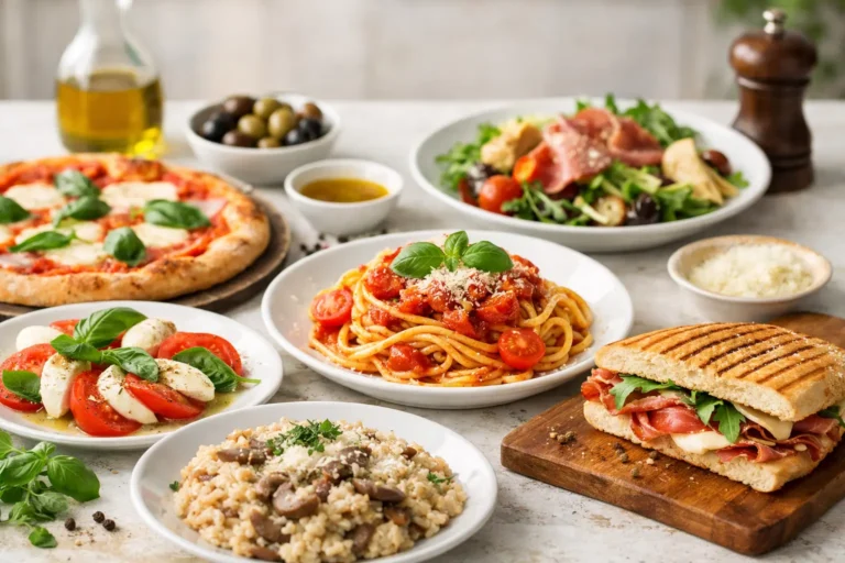 Les meilleurs plats italiens pour déjeuner