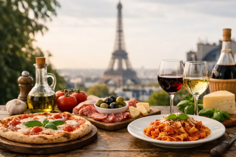 Saveurs italiennes authentiques à Paris